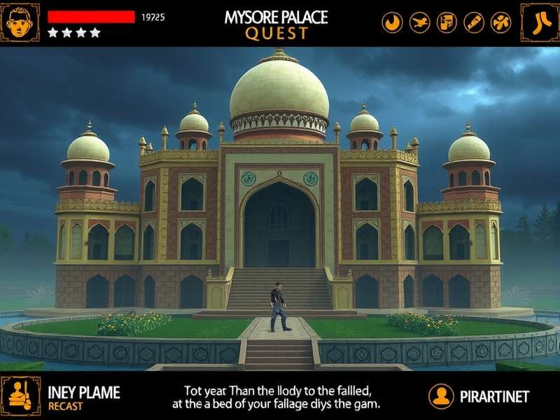 Mysore Palace Quest Gameplay Screenshot